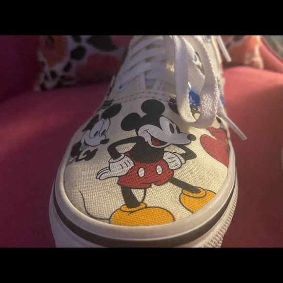 Disney x Vans Authentic (MICKEY Mouse's 90th/True White - Picture 5 of 8